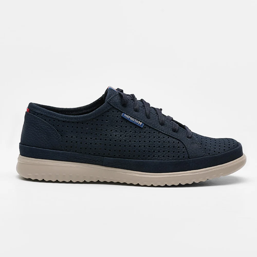 Φωτογραφία προϊόντος: Mephisto Sneakers Ανδρικό δέρμα Nubuck Μπλέ MEP/TOM PERF NAVY