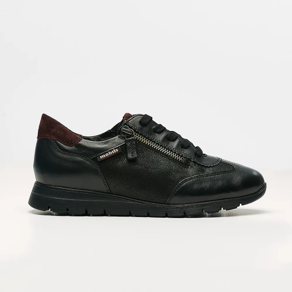 Φωτογραφία προϊόντος: Mephisto Sneakers Γυναικείο δέρμα/δέρμα Nubuck Μαύρο MEP/DONIA BLACK