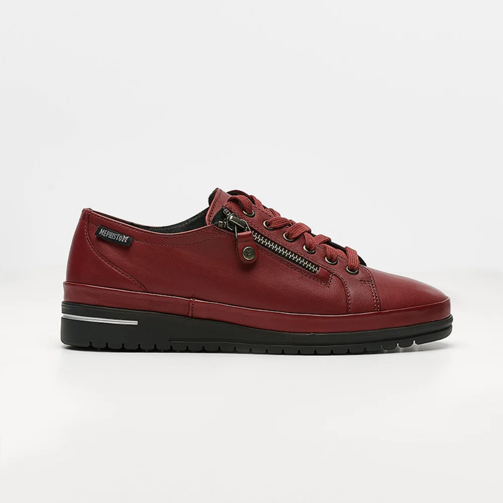 Φωτογραφία προϊόντος: Mephisto Sneakers Γυναικείο δέρμα Κόκκινο MEP/JUNE OXBLOOD