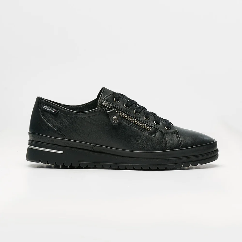 Φωτογραφία προϊόντος: Mephisto Sneakers Γυναικείο δέρμα Μαύρο MEP/JUNE BLACK