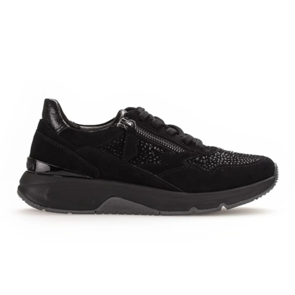 Φωτογραφία προϊόντος: Gabor Sneakers Γυναικείο δέρμα Nubuck Μαύρο GAB/76898 87-SCHWARZ