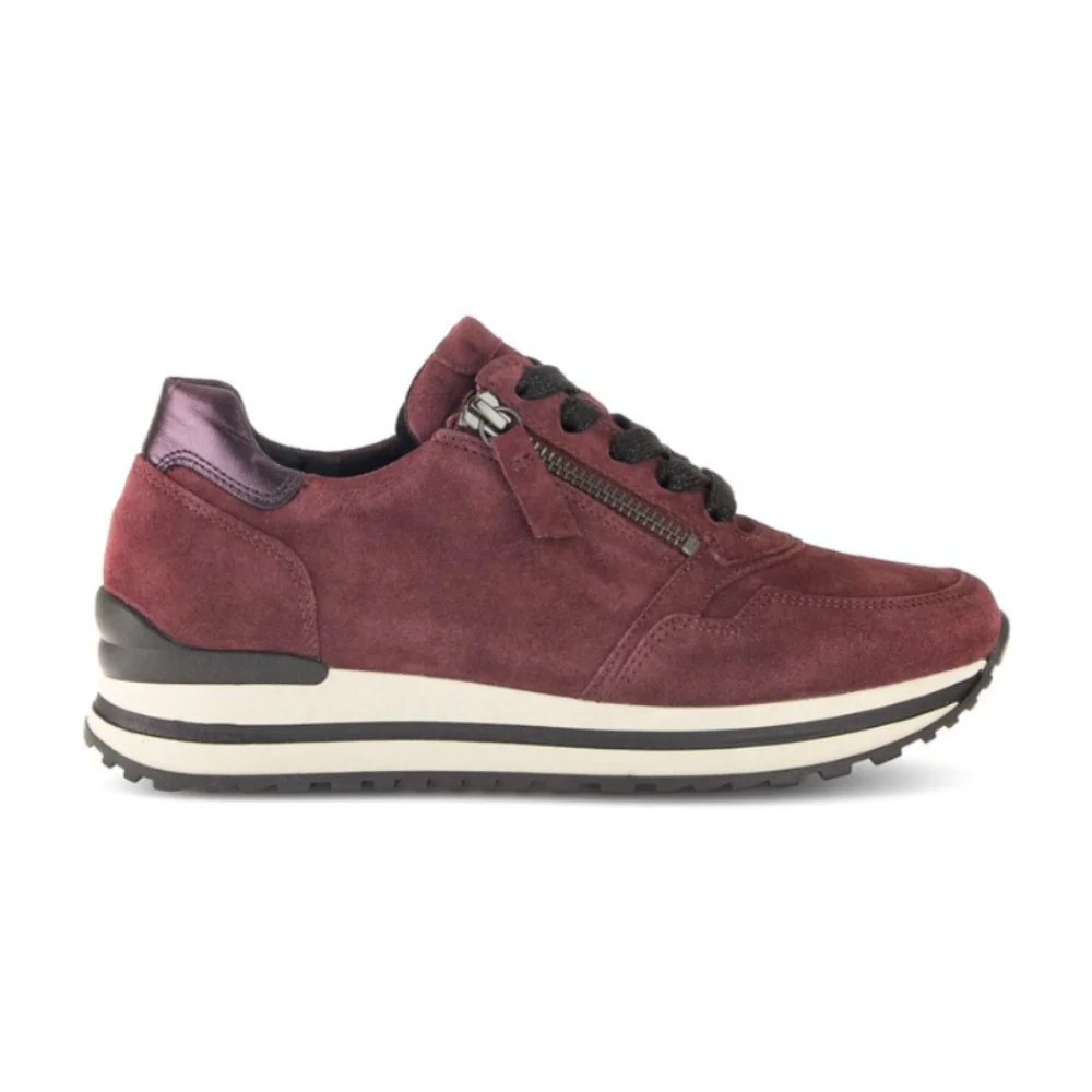 Φωτογραφία προϊόντος: Gabor Sneakers Γυναικείο δέρμα Nubuck Κόκκινο GAB/76528 48-VINO