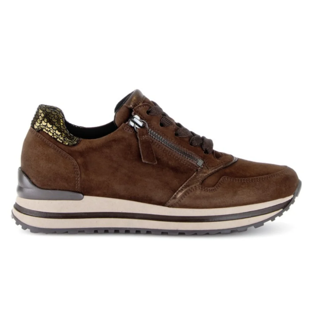Φωτογραφία προϊόντος: Gabor Sneakers Γυναικείο δέρμα Nubuck Καφέ GAB/76528 31-CACAO/ORA/GR