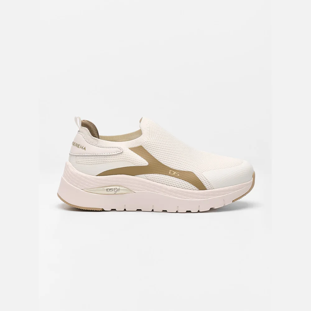 Φωτογραφία προϊόντος: Donna Serena Sneakers Γυναικείο Άλλα Υλικά Άσπρο DSE/145672 WHITE/GREY