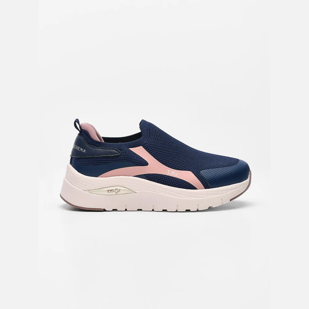 Φωτογραφία προϊόντος: Donna Serena Sneakers Γυναικείο Άλλα Υλικά Μπλέ DSE/145672 NAVY/ROSE
