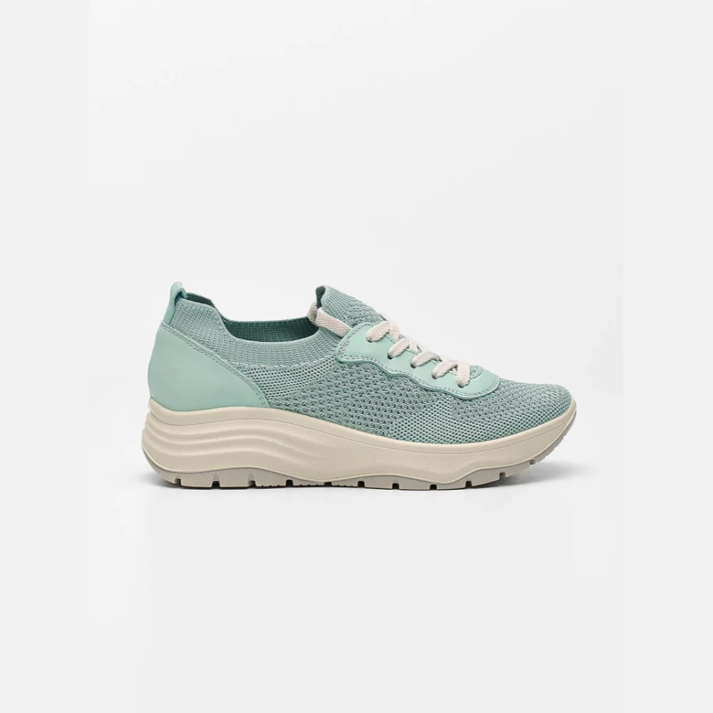 Φωτογραφία προϊόντος: Imac Sneakers Γυναικείο ύφασμα/δέρμα Πράσινο IMA/756370 MENTA