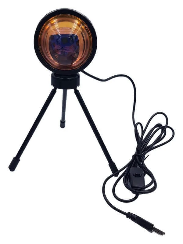 Φωτογραφία προϊόντος: OEM Sunset Projector Lamp με 4 Χρώματα με Μικρό Τρίποδο