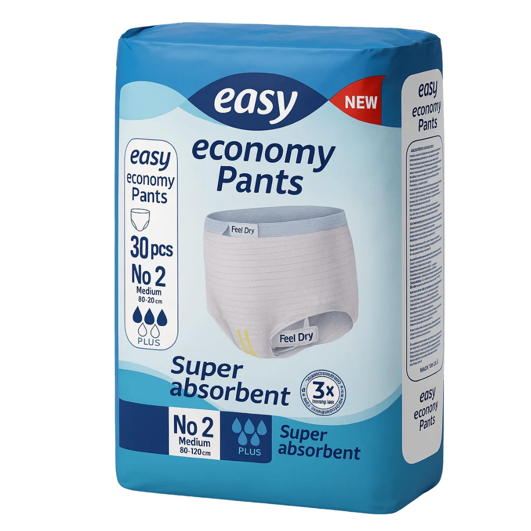 Φωτογραφία προϊόντος: Πανα βρακακι easy pants Plus Medium 30 τεμαχιων