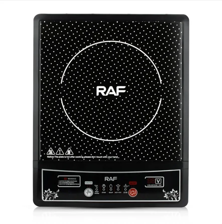 Φωτογραφία προϊόντος: Raf Επιτραπέζια Εστία Κεραμική Μονή Μαύρη R.8015