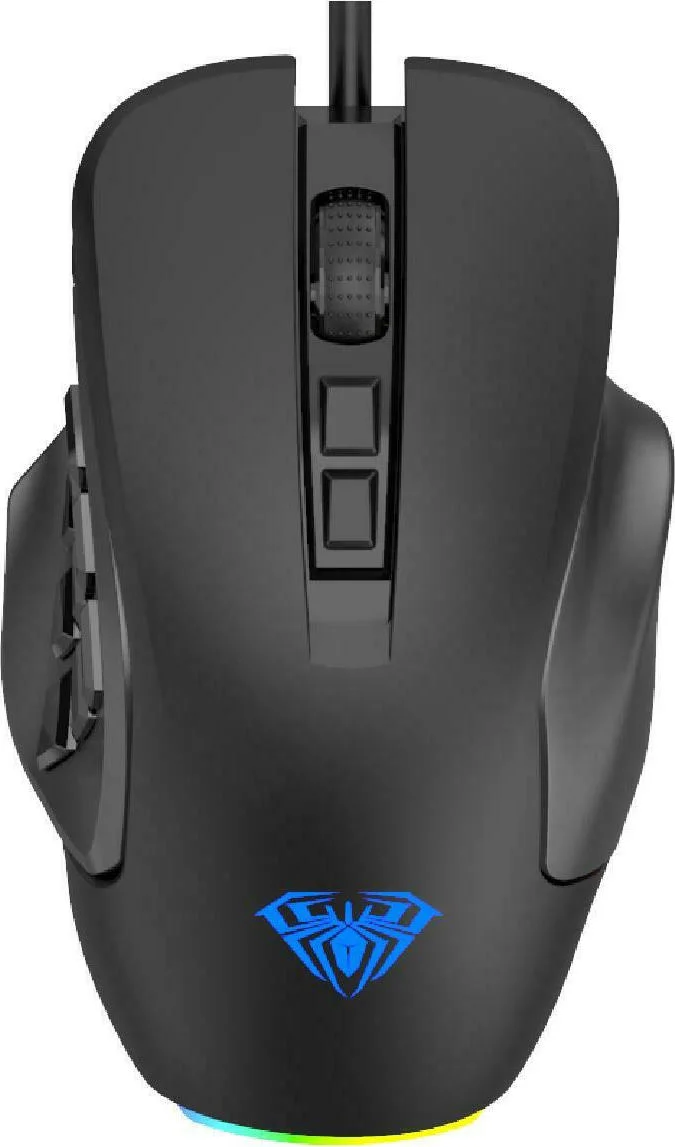 Φωτογραφία προϊόντος: AULA FIRE Η510 Ενσύρματο Gaming Ποντίκι ,10000DPI, 14 Πλήκτρα, RGB Φωτισμός, Μαύρο Χρώμα