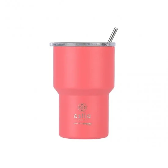 Φωτογραφία προϊόντος: Estia Home Art ΘΕΡΜΟΣ MUG LITE SAVE THE AEGEAN 400ml FUSION CORAL