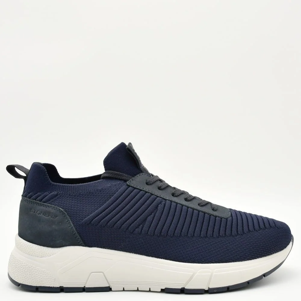 Φωτογραφία προϊόντος: Sneakers Ανδρικά Stonefly 222712 03G Action 34 σε μπλε δέρμα nabuk και ύφασμα