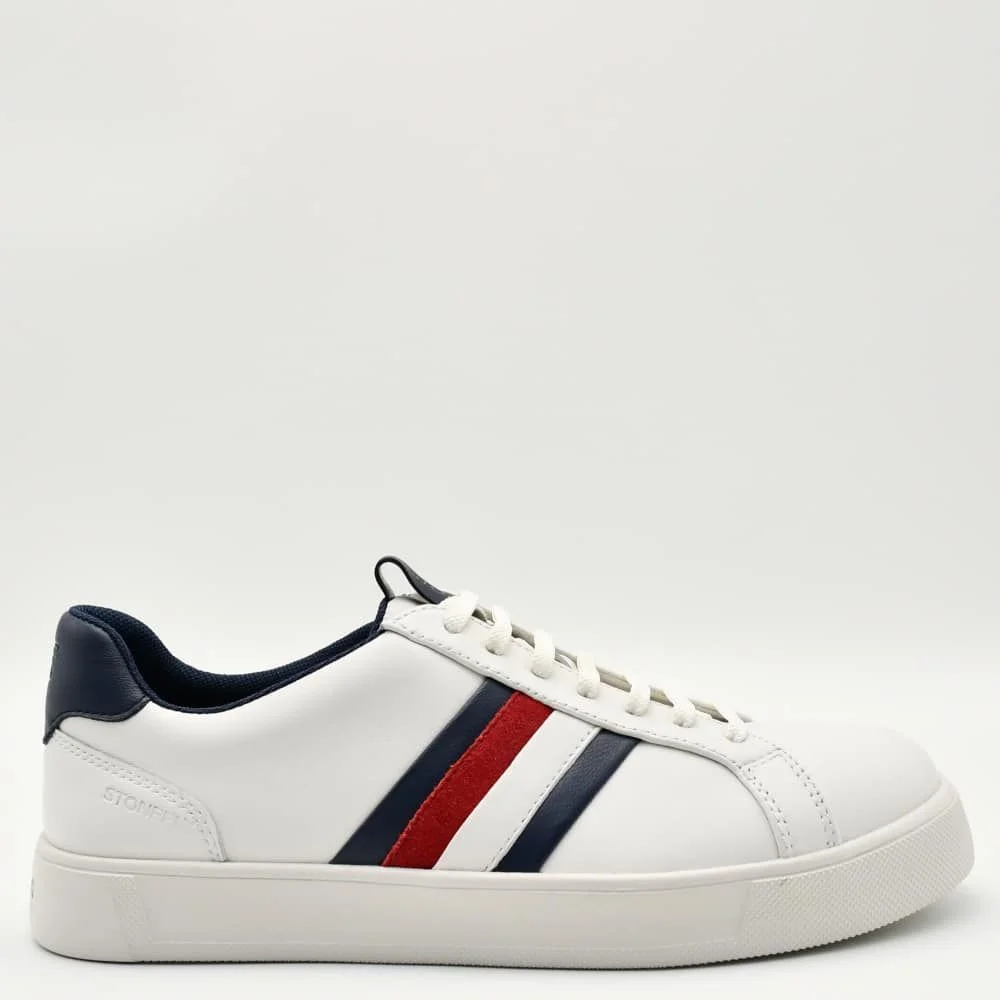 Φωτογραφία προϊόντος: Sneakers Ανδρικά Stonefly 222711 DE8 Power 16 σε λευκό δέρμα nappa