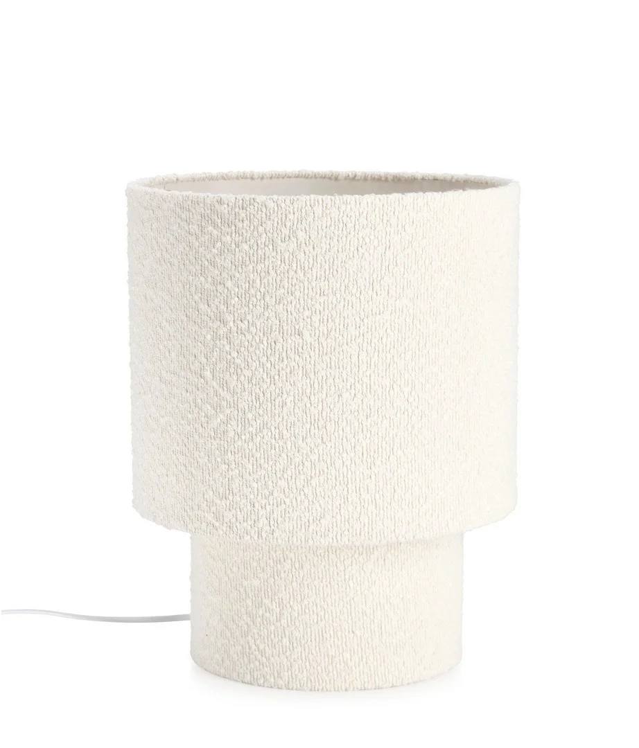 Φωτογραφία προϊόντος: Φωτιστικό "Radha" Ro Beige Boucle Table H Φ31x39h (Bizzotto) (BZ-0826685)