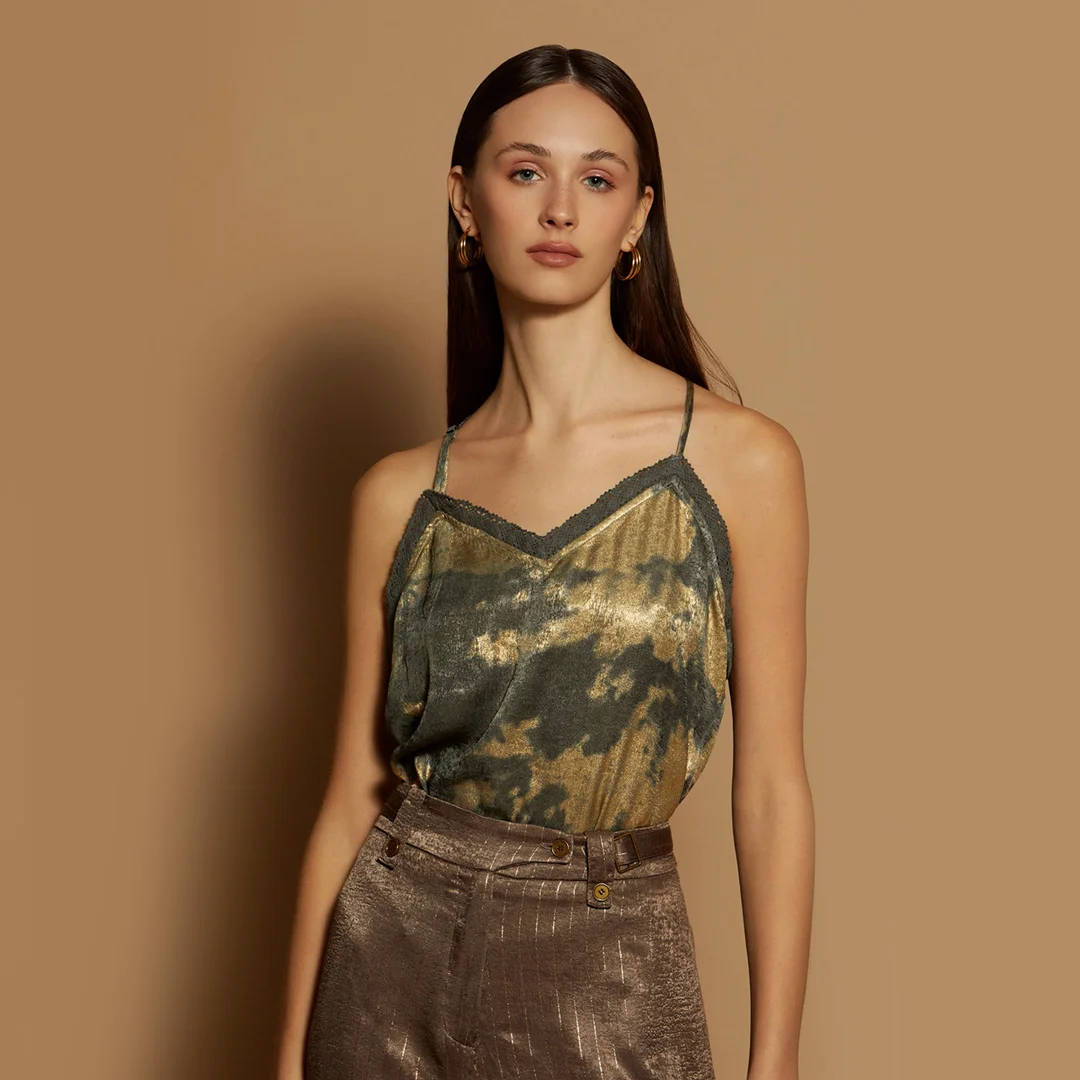 Φωτογραφία προϊόντος: Meisie Water Print Lingerie Top M05T59 Smk