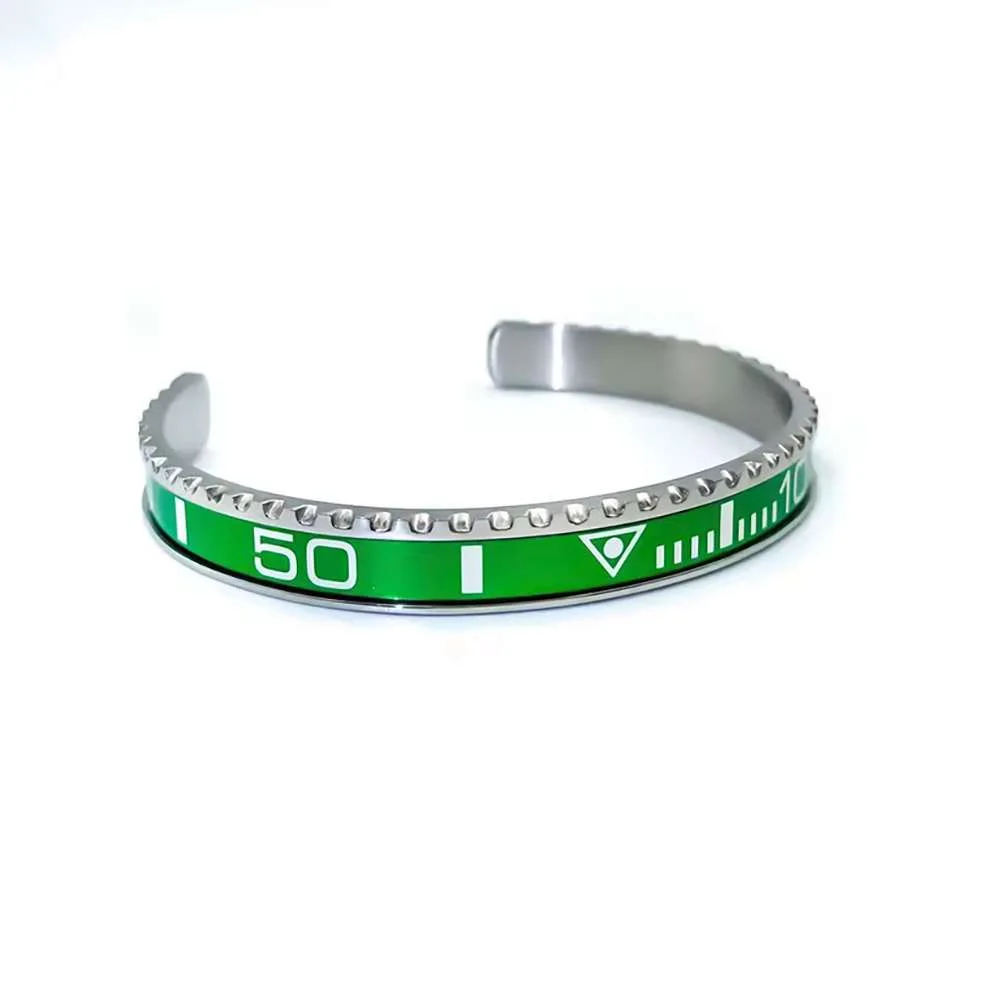 Φωτογραφία προϊόντος: OEM Πράσινο αντρικό bracelet βραχιόλι ατσάλινο