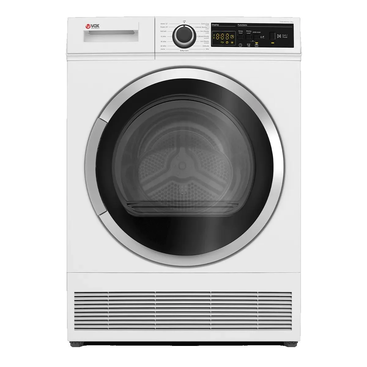 Φωτογραφία προϊόντος: Vox Electronics Στεγνωτήριο 8kg Ενεργειακή Κλάση B Λευκό 59.6x60.9x84.5cm VOX TDM-805TQ