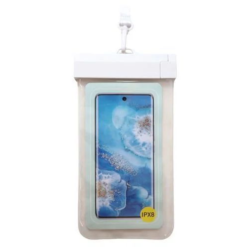 Φωτογραφία προϊόντος: Waterproof Θήκη inos για Smartphones έως 6.9" Διάφανο-Λευκό N64879