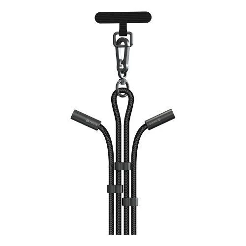 Φωτογραφία προϊόντος: Καλώδιο Σύνδεσης USB 2.0 Woven Adjustable Lanyard Devia EC657 USB C σε USB C PD 60W 1.6m Extreme Μαύρο N66391