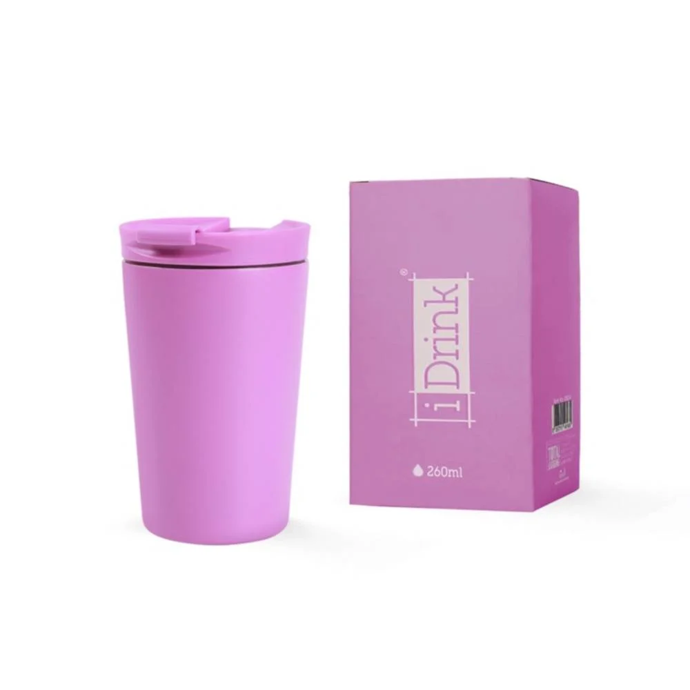 Φωτογραφία προϊόντος: TOTAL GIFT ΚΟΥΠΑ i DRINK ID0240 TRAVEL MUG 260ml VIOLET