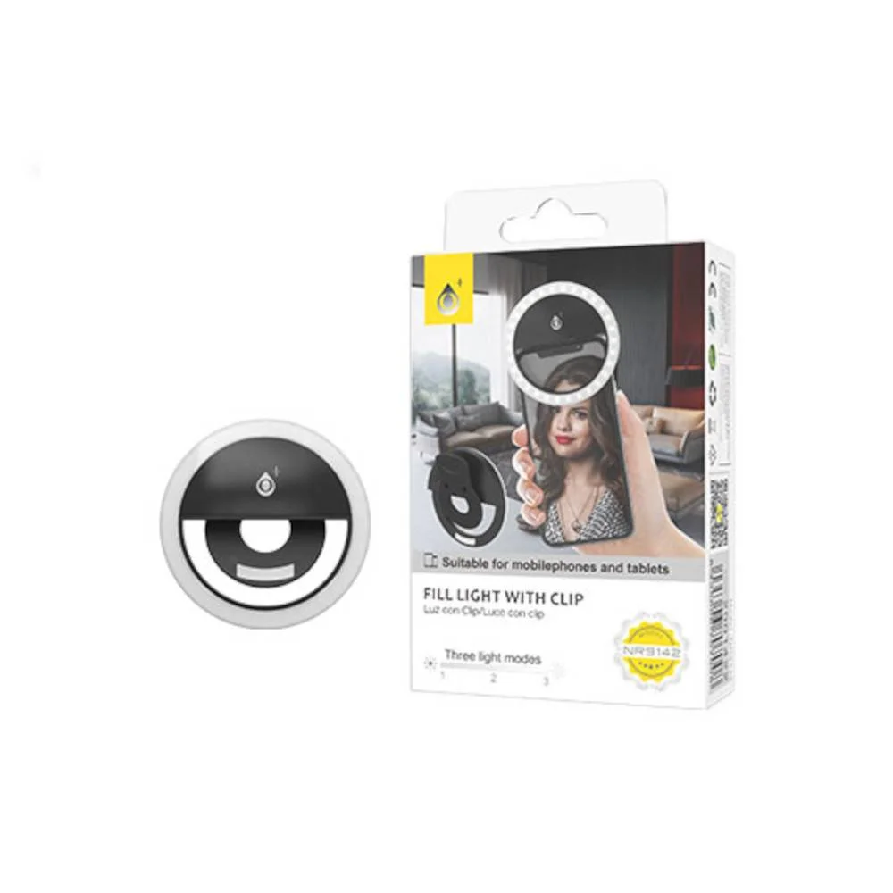 Φωτογραφία προϊόντος: MTK SELFIE RING LIGHT MINI LED ΜΕ ΚΛΙΠ ΓΙΑ ΚΙΝΗΤΑ +amp; TABLET ΜΑΥΡΟ