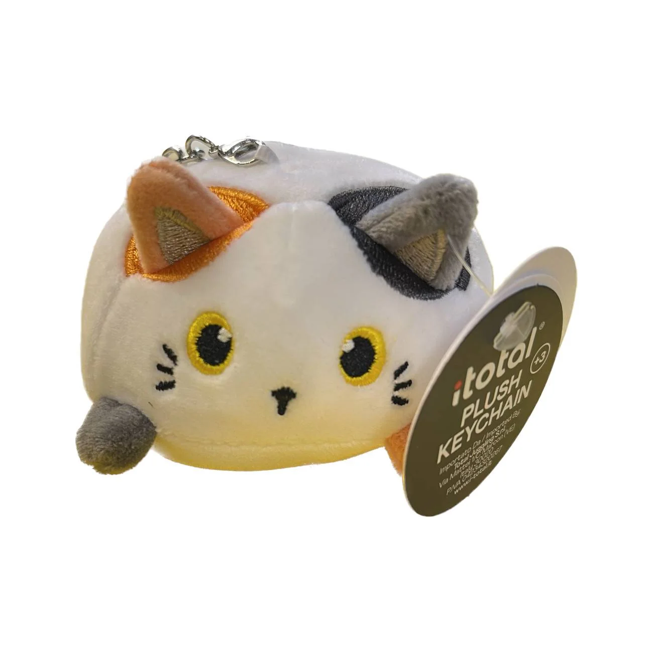 Φωτογραφία προϊόντος: i-TOTAL ΜΠΡΕΛΟΚ TOTAL GIFT PLUSH FARM WHITE CAT