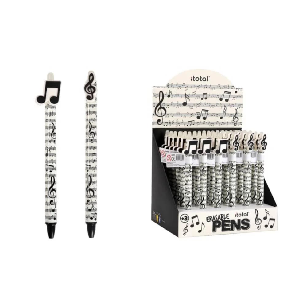Φωτογραφία προϊόντος: XL2177D Στυλό TOTAL GIFT Music Erasable Pen (Τυχαία Επιλογή Σχεδίου)