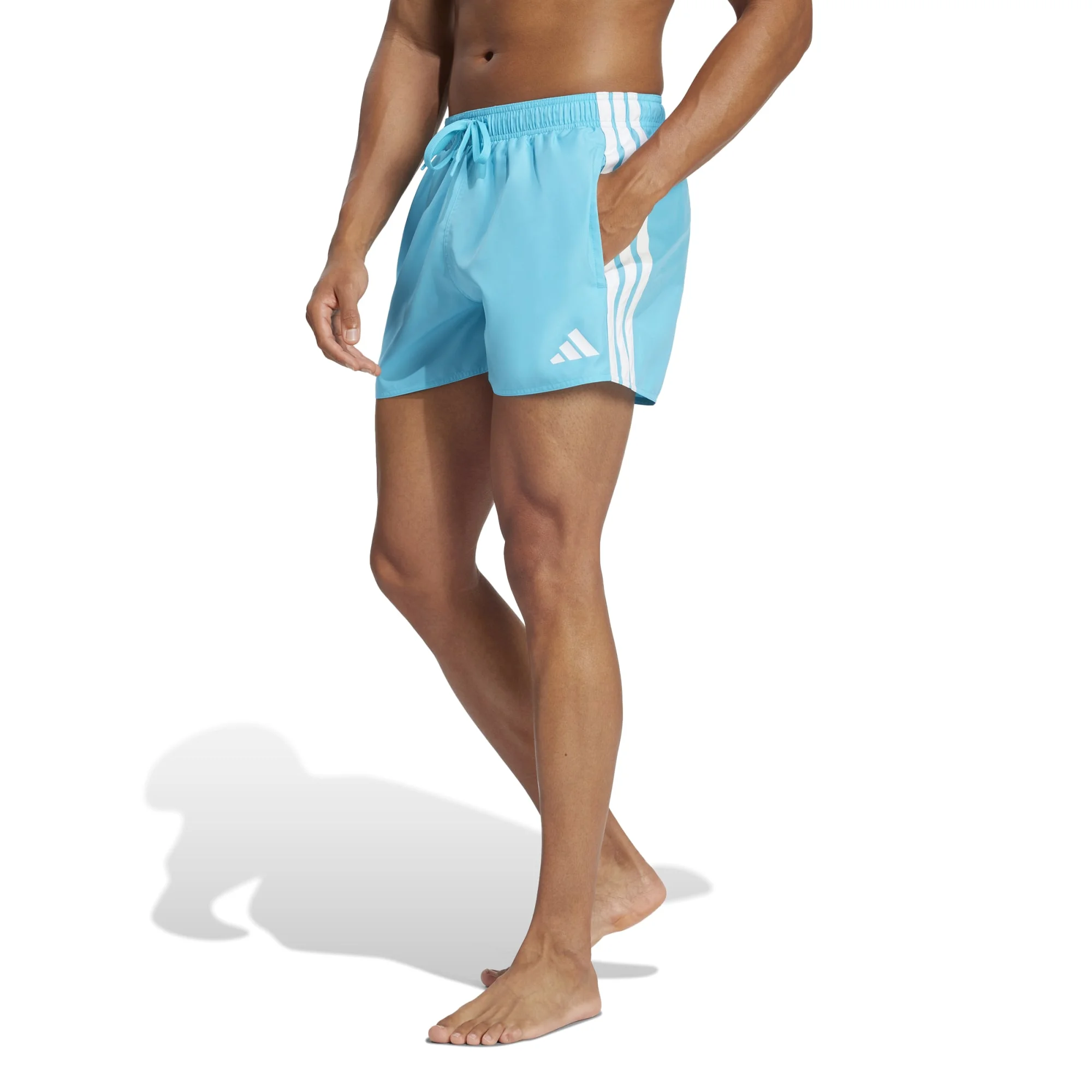 Φωτογραφία προϊόντος: Adidas 3-Stripes Swim Shorts 3-Inch JL5571 Τυρκουάζ