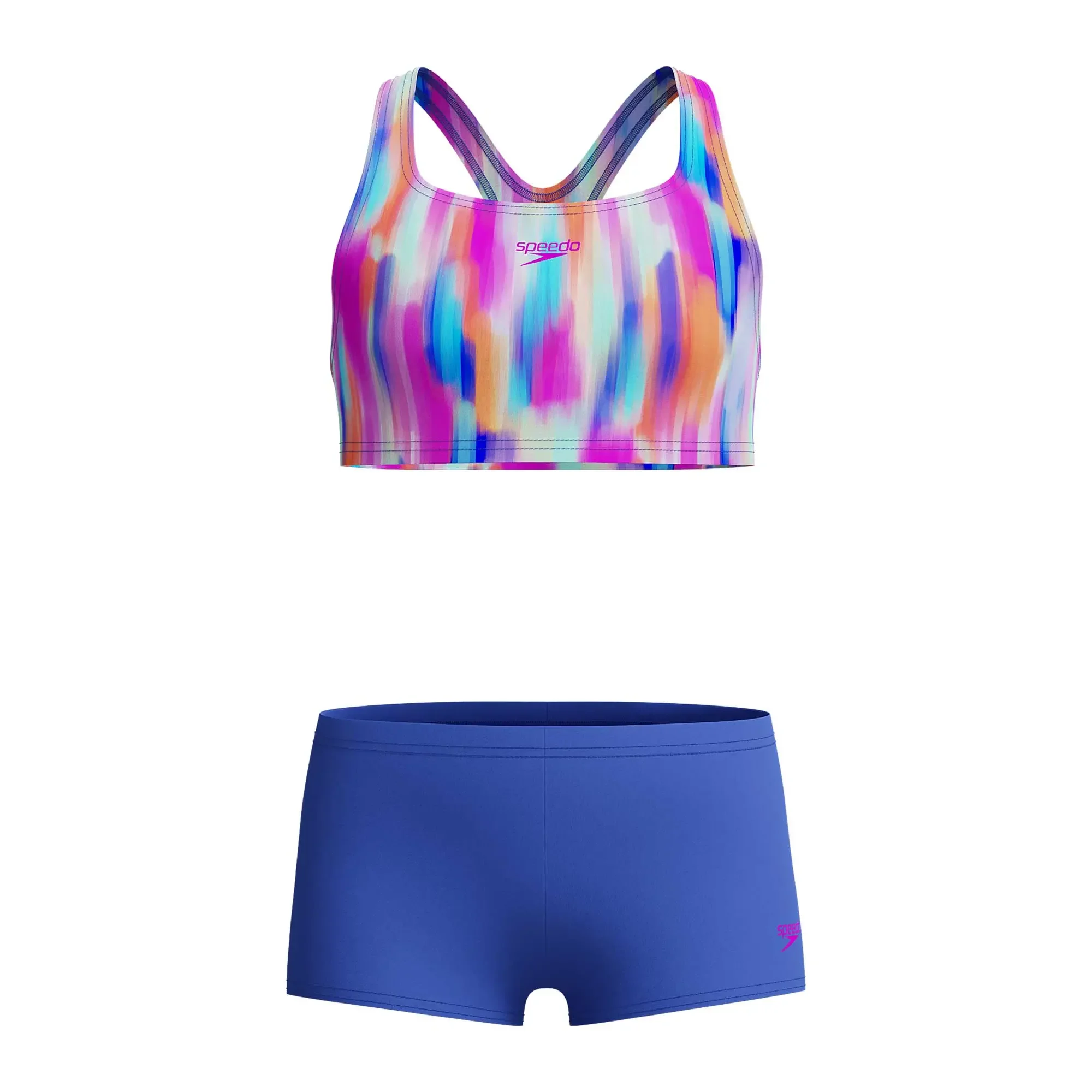 Φωτογραφία προϊόντος: Speedo Girls Allover 2 piece Boyleg Short 003735-18116 Πολύχρωμο