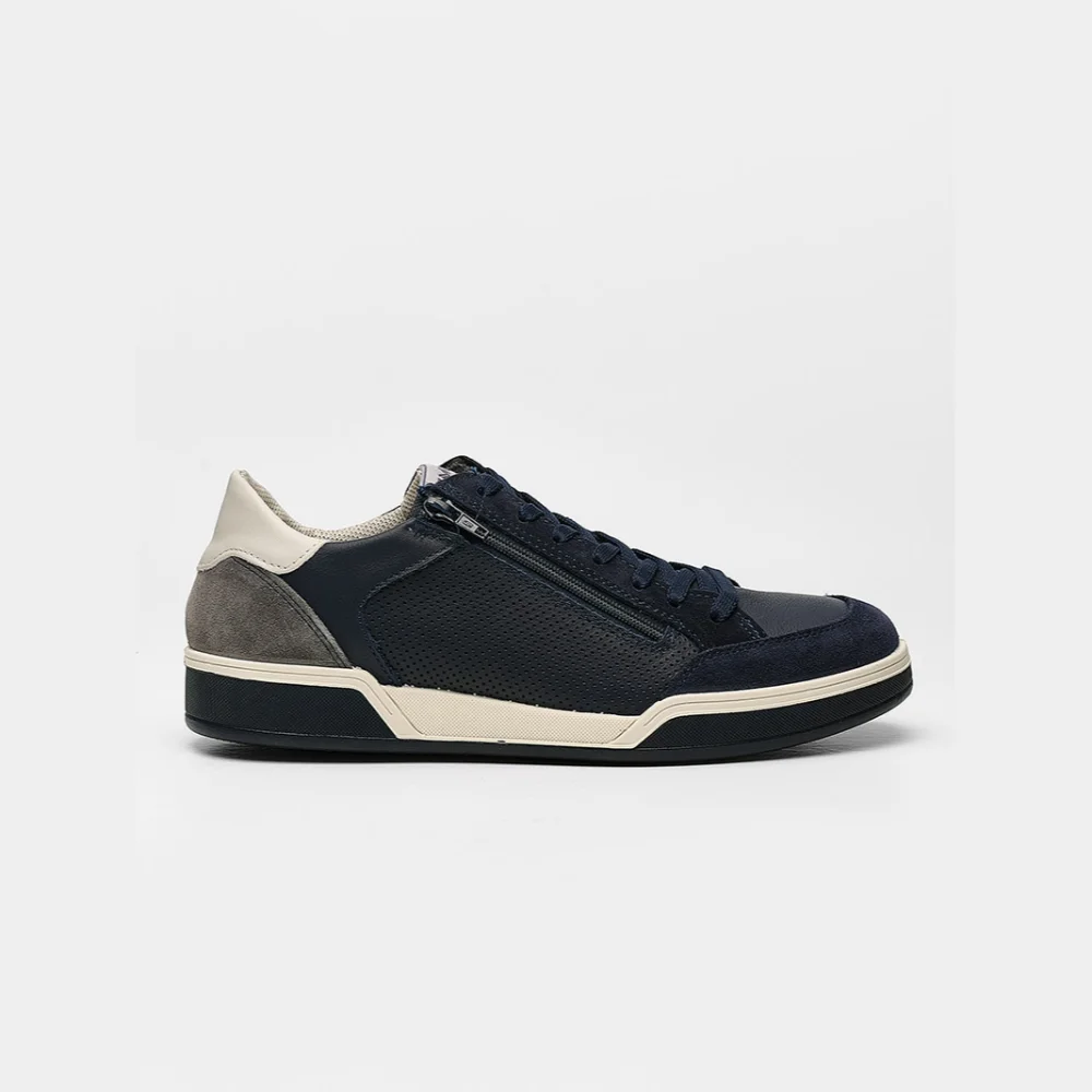 Φωτογραφία προϊόντος: Imac Sneakers Ανδρικό δέρμα/δέρμα Nubuck Μπλέ IMA/752320 BLUE