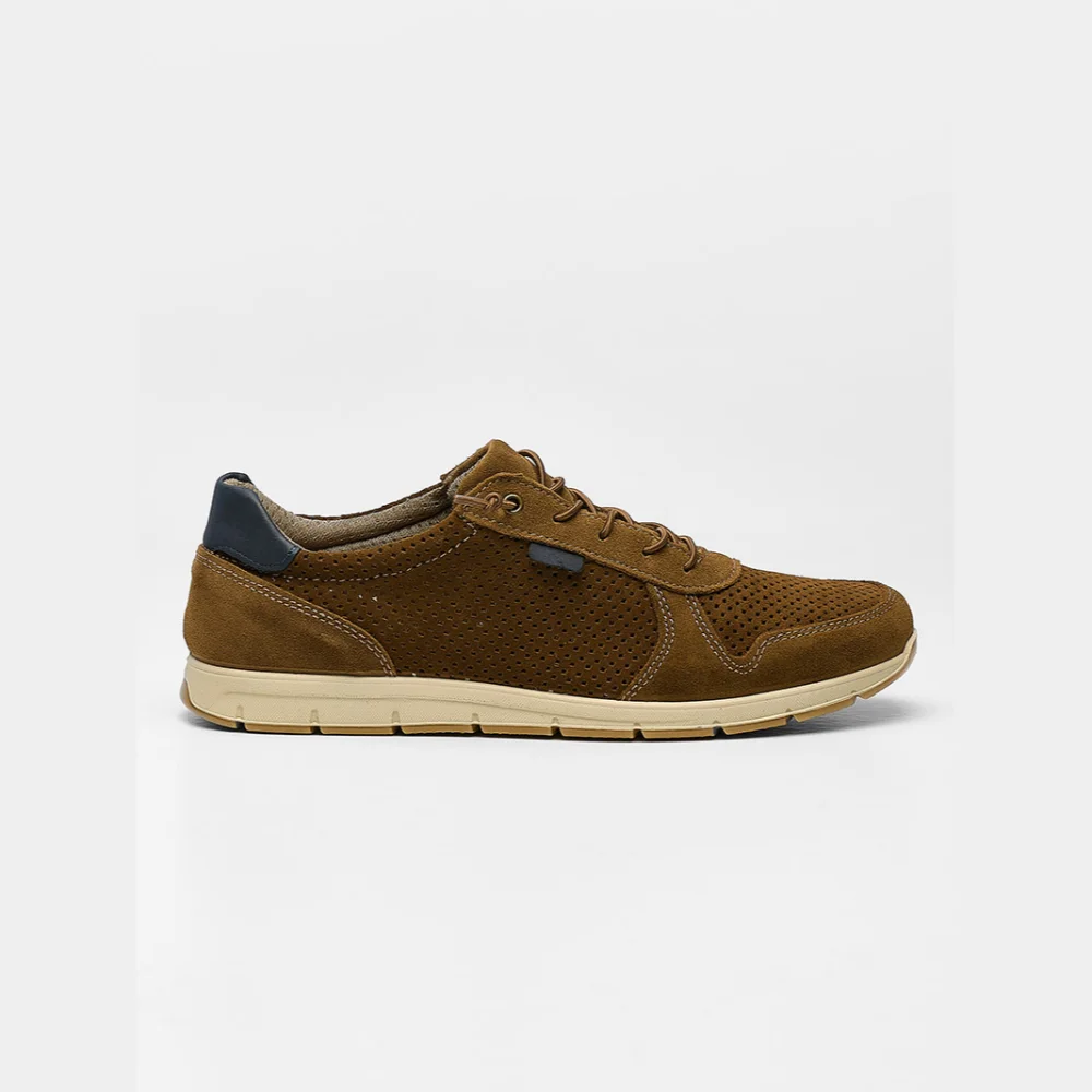 Φωτογραφία προϊόντος: Imac Sneakers Ανδρικό δέρμα Nubuck Καφέ IMA/551380 TOBACCO