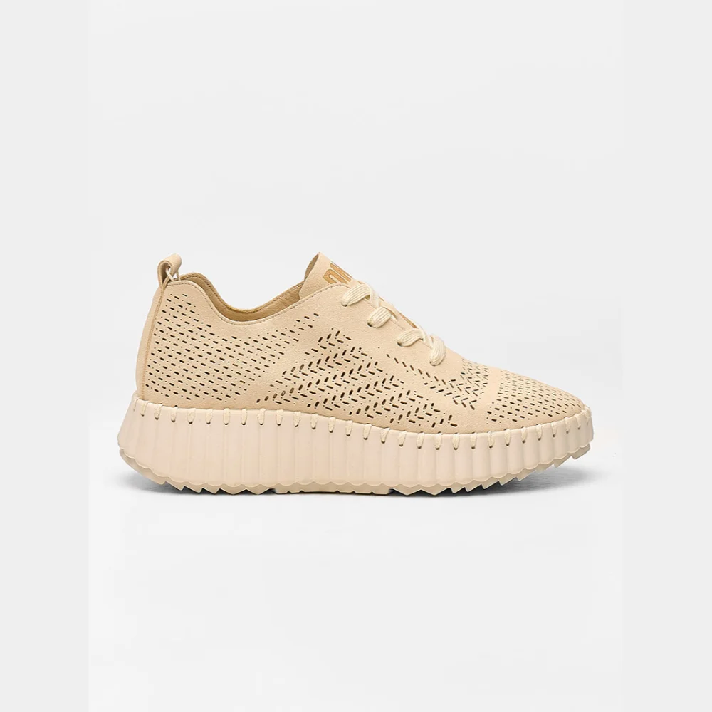 Φωτογραφία προϊόντος: DAngela DNG Sneakers Γυναικείο Άλλα Υλικά Μπεζ DNG/28235 BEIGE