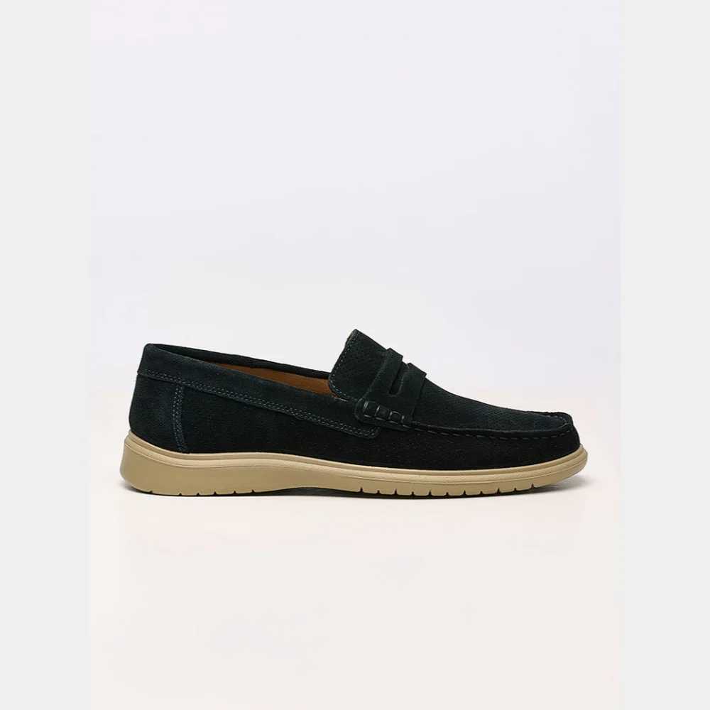 Φωτογραφία προϊόντος: Imac Μοκασίνια-Loafers Ανδρικό δέρμα Nubuck Μπλέ IMA/751160 D/BLUE