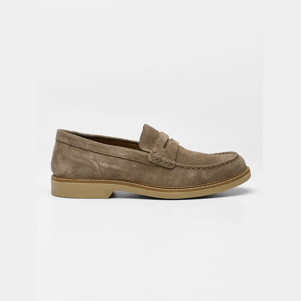 Φωτογραφία προϊόντος: Imac Μοκασίνια-Loafers Ανδρικό δέρμα Nubuck Γκρί IMA/750520 PEWTER