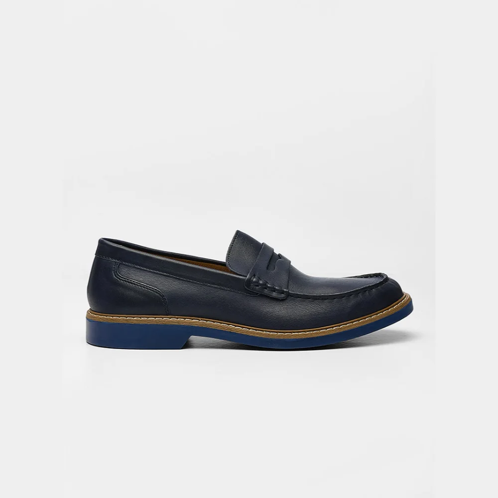 Φωτογραφία προϊόντος: Imac Μοκασίνια-Loafers Ανδρικό δέρμα Μπλέ IMA/750520 BLUE