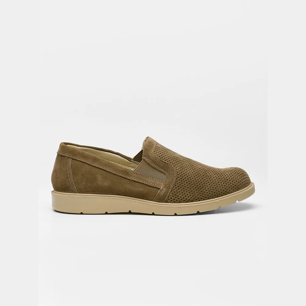 Φωτογραφία προϊόντος: Imac Μοκασίνια-Loafers Ανδρικό δέρμα Nubuck Καφέ IMA/751050 TORTORA