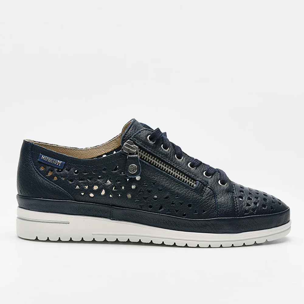 Φωτογραφία προϊόντος: Mephisto Sneakers Γυναικείο δέρμα Μαύρο MEP/JUNE PERF NAVY
