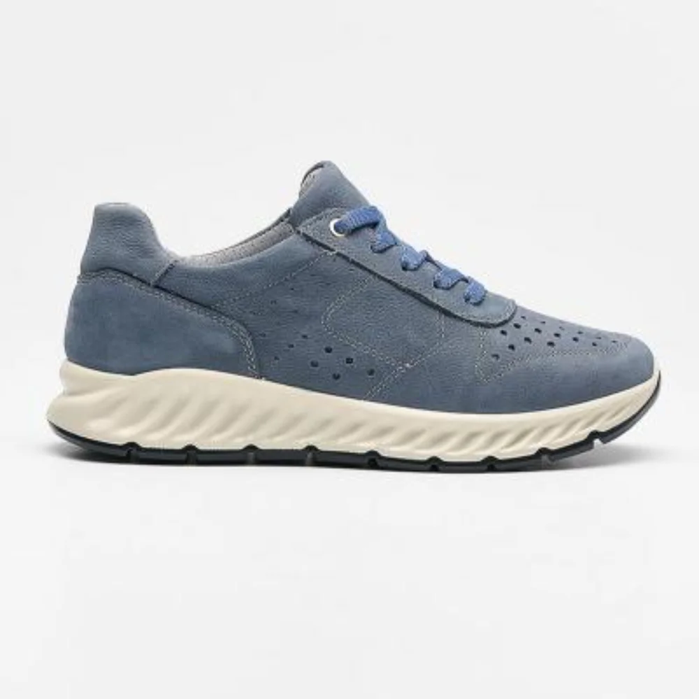 Φωτογραφία προϊόντος: Imac Sneakers Γυναικείο δέρμα Nubuck Μπλέ IMA/557160 AVIO