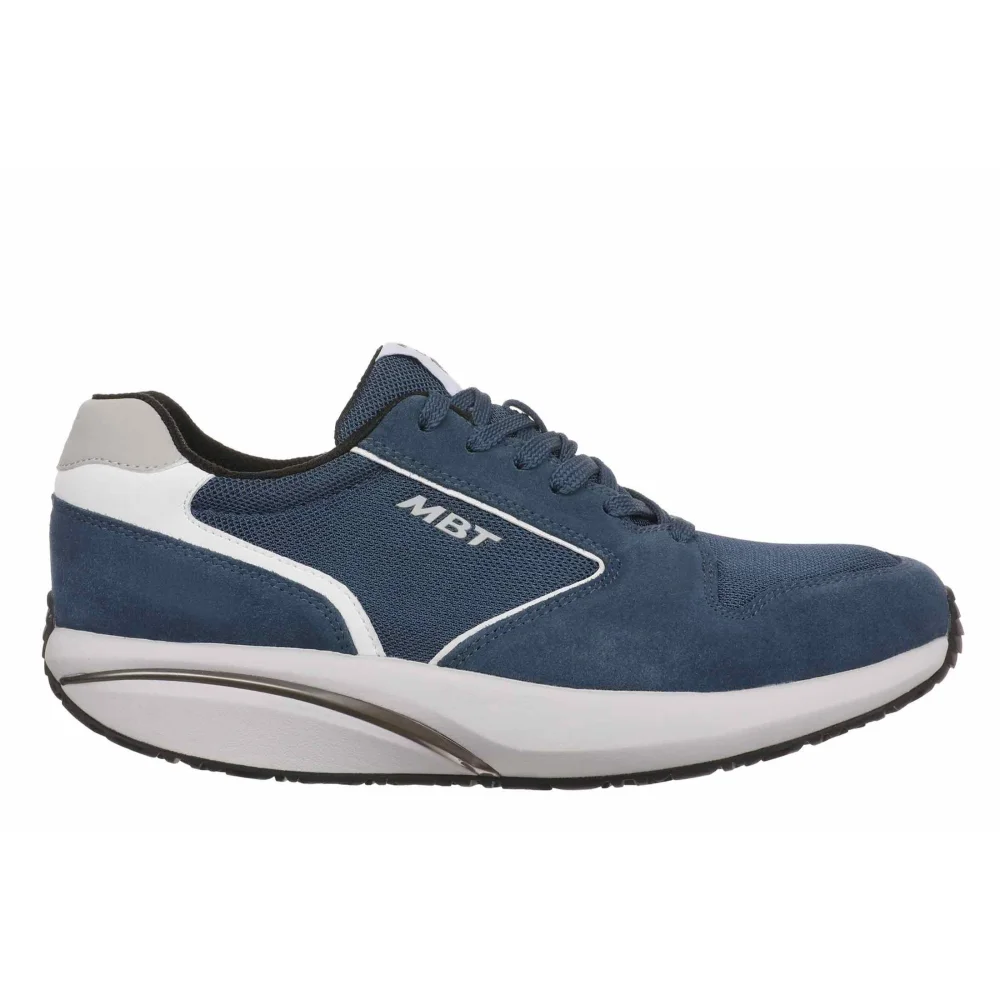 Φωτογραφία προϊόντος: MBT Sneakers Ανδρικό δέρμα Nubuck Μπλέ MBT/703247 ROYAL BLUE
