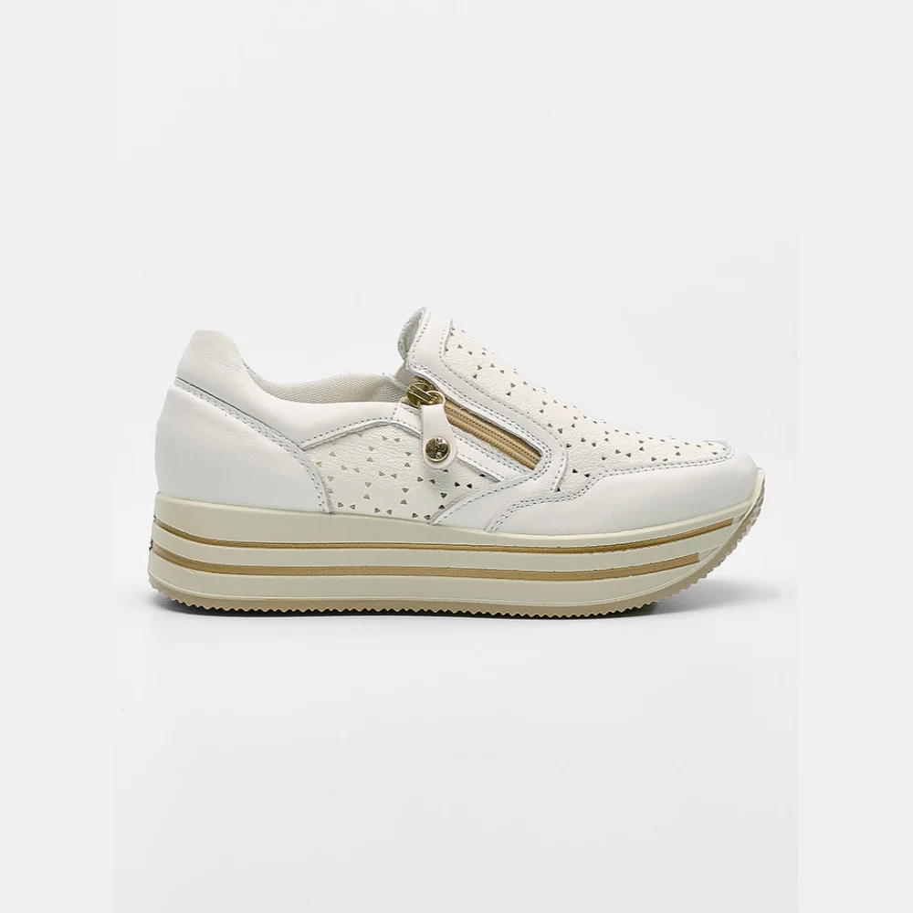Φωτογραφία προϊόντος: Imac Sneakers Γυναικείο δέρμα Άσπρο IMA/756950 WHITE