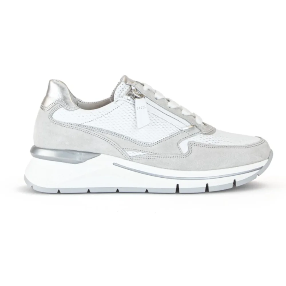 Φωτογραφία προϊόντος: Gabor Sneakers Γυναικείο ύφασμα/δέρμα Nubuck Άσπρο GAB/46588 61-WEISS