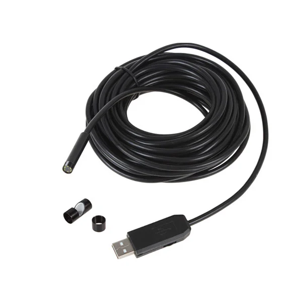 Φωτογραφία προϊόντος: OEM USB Κάμερα Ενδοσκόπιο Αδιάβροχη Με 10m Καλώδιο Και Φωτισμό 6x LED OT106
