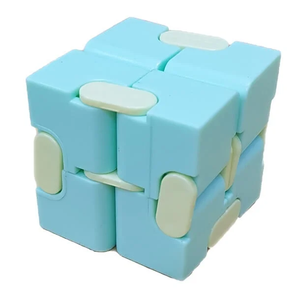 Φωτογραφία προϊόντος: OEM Ατέρμονας Κύβος Fidget Infinitive Cube Παλ Χρώματα Φιστικί-Κίτρινο