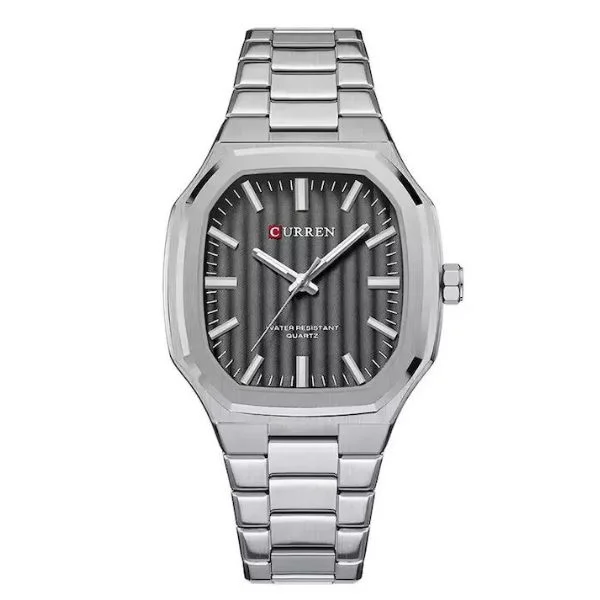 Φωτογραφία προϊόντος: OEM Ανδρικό Ρολόι Curren 37mm με Μαύρο Μεταλλικό Μπρασελέ & Μηχανισμό Quartz