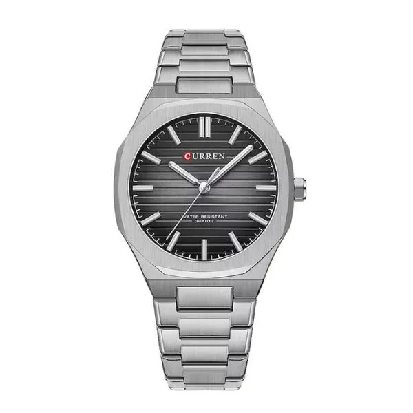 Φωτογραφία προϊόντος: OEM Ανδρικό Ρολόι Curren 42mm με Μαύρο Μεταλλικό Μπρασελέ & Ένδειξη Ημερομηνίας