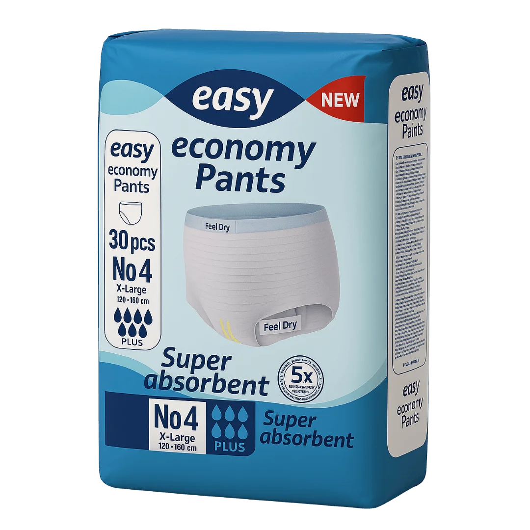 Φωτογραφία προϊόντος: Πανα βρακακι easy pants Plus X-Large 30 τεμαχιων
