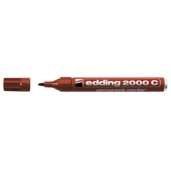 Φωτογραφία προϊόντος: edding 2000C Μαρκαδόρος ανεξίτηλος μεταλλικός Καφέ