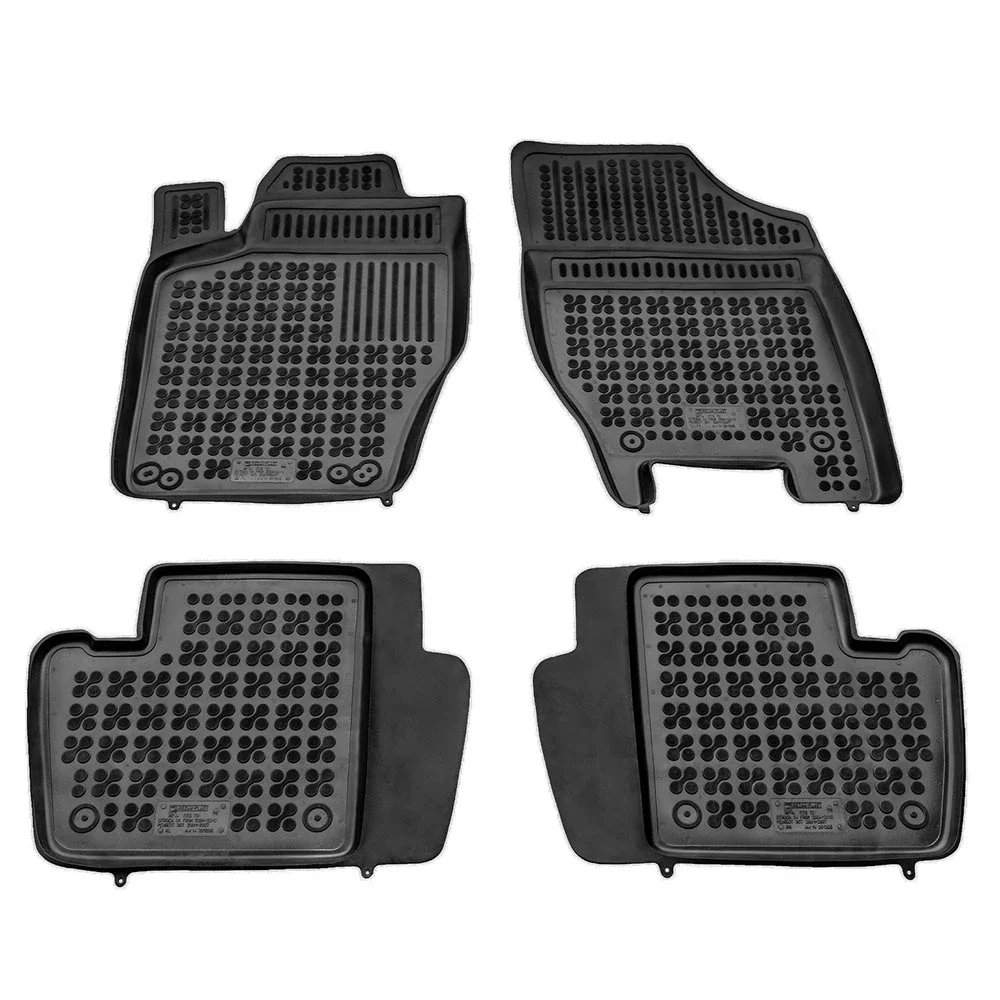 Φωτογραφία προϊόντος: Citroen C4 (2004-2017) / Peugeot 307 (2001-2011) μοντέλο με πυροσβεστήρα λαστιχένια μαύρα πατάκια σκαφάκια Rezaw Plast - 4τμχ