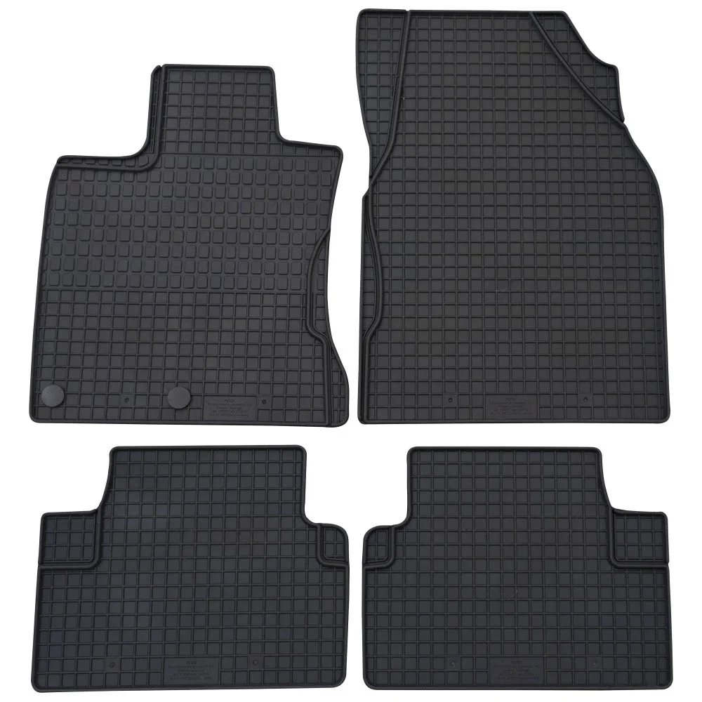 Φωτογραφία προϊόντος: Nissan Qashqai (2007-2021) (Όχι +2) λαστιχένια μαύρα πατάκια Petex - 4τμχ