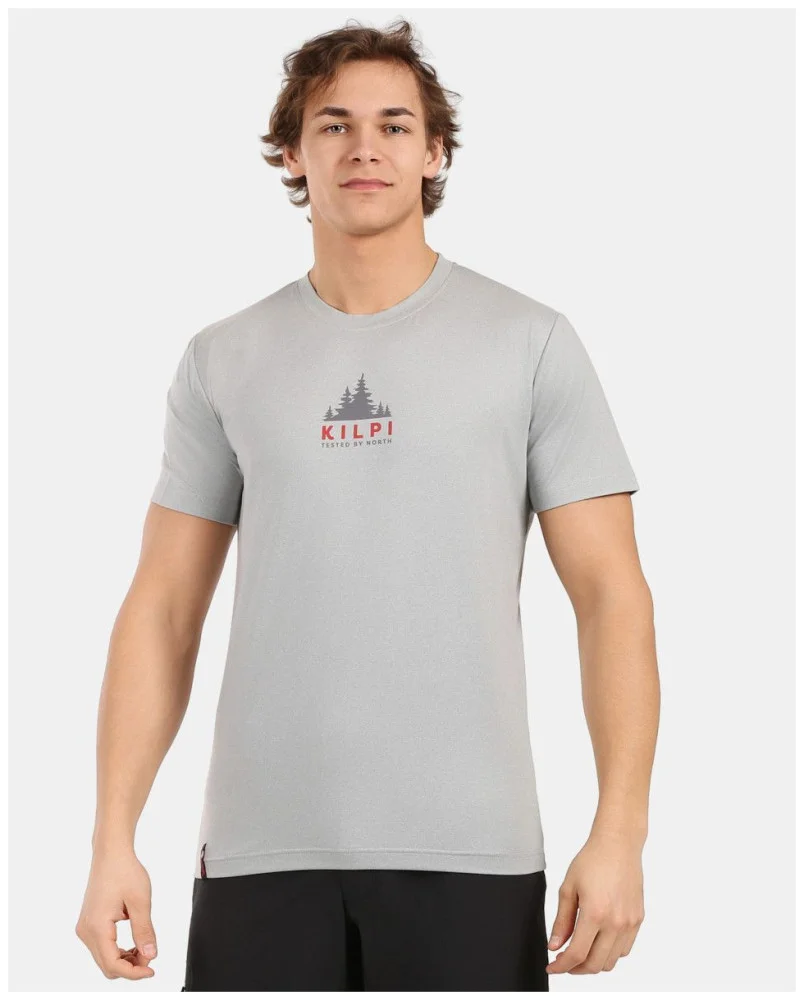 Φωτογραφία προϊόντος: Τεχνικό T-Shirt Kilpi Ανδρικό Lismain-M Light Grey - 1M0302KI-LGY
